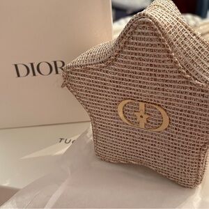 Dior Gold Star Cosmetic Pouch